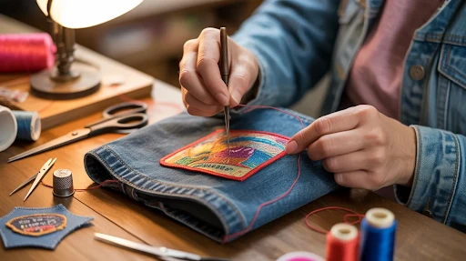 How Are Embroidered Patches Applied in Canada Wear